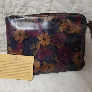 Patricia Nash painted wristlet